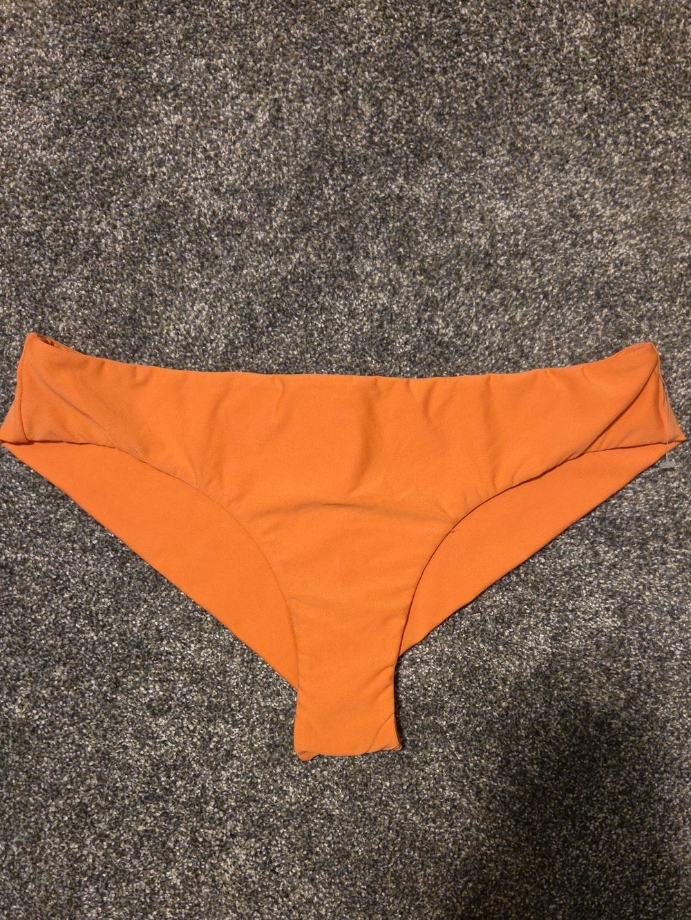 Nwot Volcom Women's Orange Bikini Bottom Size Xl
